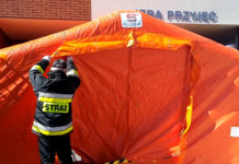 Namiot przed tczewskim szpitalem posłuży jako izba przyjęć