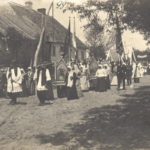 procesja Boże Ciała z Delatycz do Lubcza, 1912, CC0, źródło polona