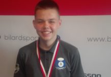 Sukces zawodnika Arkadii Tczew w Mistrzostwach Polski Juniorów w Bilard
