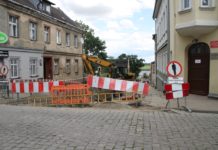 Ulice Kręta i Podgórna w trakcie realizacji