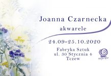 Wystawa Joanny Czarneckiej – Akwarele