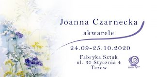 Wystawa Joanny Czarneckiej – Akwarele