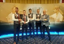 Kosmopell Arkadia Tczew z brązowym medalem Drużynowych Mistrzostw Polski w Bilardzie