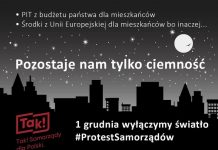 Protest: wyłączamy oświetlenie na Bulwarze Nadwiślańskim