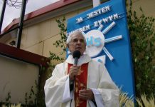 Krzyż Kawalerski dla księdza Cieniewicza