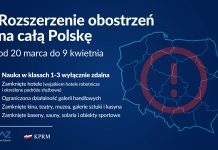 Od 20 marca – lockdown w całej Polsce
