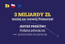 3 mld mniej na rozwój Pomorza. Jesteś przeciw – podpisz petycję