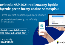 Narodowy Spis Powszechny – w kwietniu spisujemy się samodzielnie