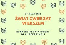 Konkurs Recytatorski dla przedszkoli „Świat zwierząt wierszem” – wyniki