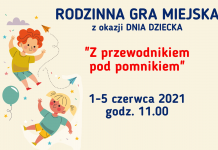 Rodzinna Gra Miejska „Z przewodnikiem pod pomnikiem”