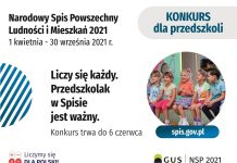 Konkurs „Liczy się każdy. Przedszkolak w Spisie jest ważny.”