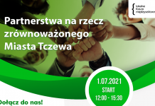 Partnerstwa na rzecz zrównoważonego miasta Tczewa – spotkanie biznesu 1 lipca w Urzędzie Miejskim