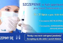 31 lipca – szczepimy się bez rejestracji