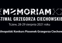 In Memoriam – XX Festiwal Grzegorza Ciechowskiego