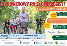 Rowerowy Rajd Gwiaździsty znów na szlakach powiatu tczewskiego