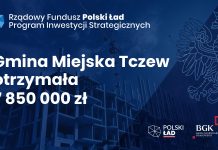 Tczew otrzyma 7 850 tys. zł z Polskiego Ładu