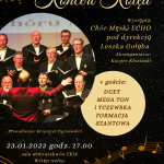 Koncert kolęd – ECHO plakat (297 x 420 mm)