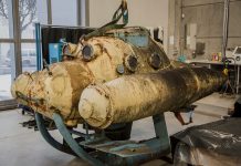 Nowy zabytek w tczewskim Centrum Konserwacji Wraków Statków