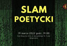 Slam poetycki – przygotuj autorski tekst i wygraj pojedynek