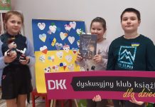 Spotkanie Dyskusyjnego Klubu Książki dla Dzieci w Bibliotece na Czyżykowie