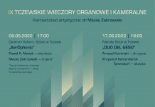 Tczewskie Wieczory Organowe – 8 maja w CKiS