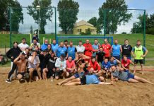 Otwarty turniej plażowej piłki ręcznej mężczyzn