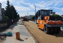 Trwa przebudowa ulicy Stoczniowców