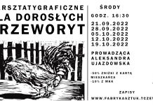 Warsztaty drzeworytu dla dorosłych