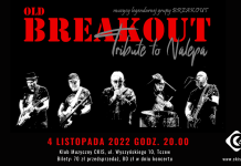 „OLD BREAKOUT – Tribute to Nalepa – 80a”  – 4 listopada w CKiS