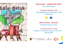 Mały Gotyk – spektakl dla dzieci /Teatr Czwarte Miasto – 6 listopada w CKiS