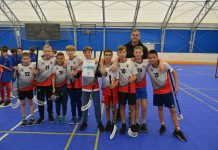 Igrzyska dzieci w unihokeju chłopców rozegrane