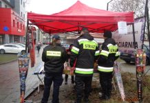 Kontrole w punktach sprzedaży materiałów pirotechnicznych