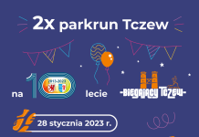 30 stycznia Biegający Tczew świętuje 10 URODZINY.