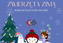 Zwierzęta zimą – konkurs plastyczny dla dzieci w CKiS