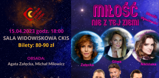 Komedia romantyczna „Miłość nie z tej ziemi” – 15 kwietnia
