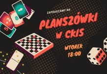 Planszówki w CKiS – 21 lutego