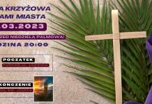 Droga krzyżowa ulicami Tczewa – nowa trasa – 31 marca