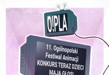O!pla – 11. Ogólnopolski Festiwal Animacji – 28-29 marca w CKiS
