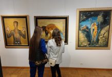 Wystawa Jarosława Kukowskiego i uczniów w Inowrocławiu