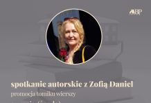 Spotkanie autorskie z Zofią Daniel – 31 maja w MBP