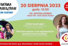 Kultura w sąsiedztwie – czyli pikniki rodzinne w przestrzeni miejskiej Tczewa! – 20 sierpnia na Os. Witosa
