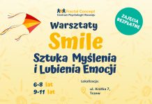 Darmowe warsztaty Smile – Sztuka Myślenia i Lubienia Emocji – Tczew – 3-7 lipca