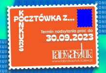 Konkurs na projekt pocztówki w Fabryce Sztuk