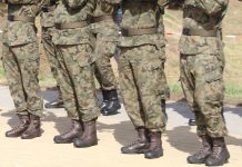 Ćwiczenia żołnierzy terytorialnej służby wojskowej