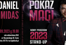 Daniel Midas w programie „Pokaz iluzji” – stand-up – 13 września w CKiS