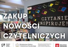 Zakup nowości czytelniczych w roku 2023