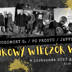 2023-11-04 Punkowy wieczór w ckis – plansza tv