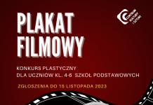 Plakat filmowy – konkurs plastyczny