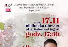 Spotkanie z Ałbeną Grabowską w bibliotece – 17 listopada