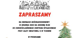 Kiermasz bożonarodzeniowy – 12 grudnia
